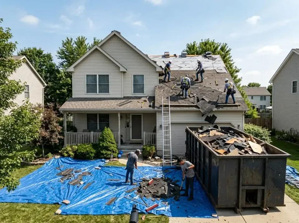 roof-replacement-debris-remova-004 — frequently asked questions, Cheapest Dumpster Rentals in East Honolulu, HI